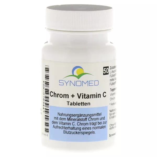 Chrom+vitamin C Tabletten 50 St