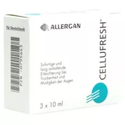 Produktabbildung: Cellufresh Augentropfen 3X10 ml