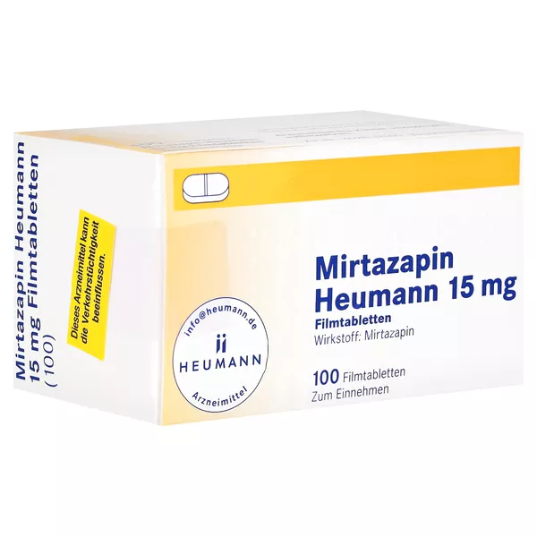 Mirtazapin Heumann 15 mg Filmtabletten 100 St