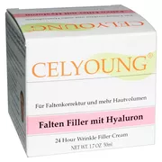 Produktabbildung: Celyoung Falten Filler mit Hyaluron Creme 50 ml
