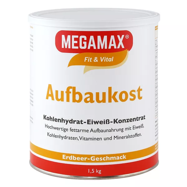MEGAMAX AUFBAUKOST ERDBEERE, 1,5 kg