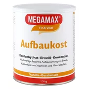 Produktabbildung: MEGAMAX AUFBAUKOST VANILLE 1,5 kg