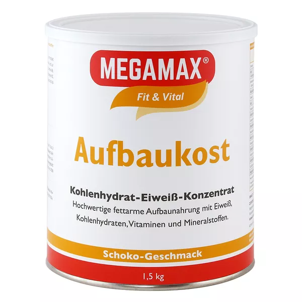 MEGAMAX AUFBAUKOST SCHOKO, 1,5 kg