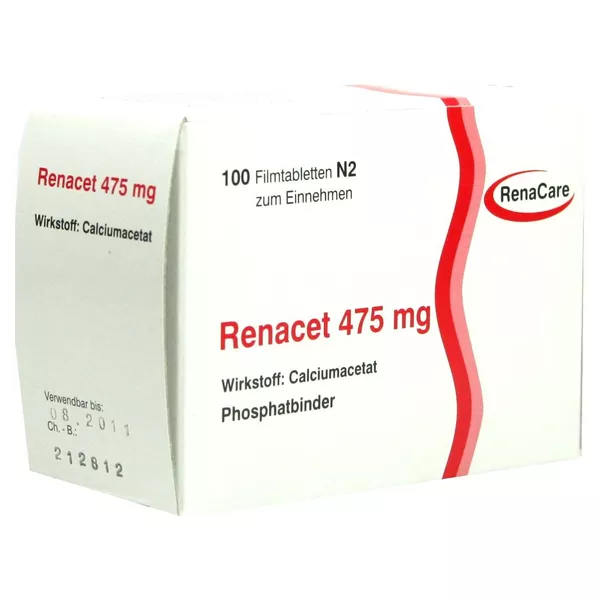 Renacet 475 mg Filmtabletten 100 St