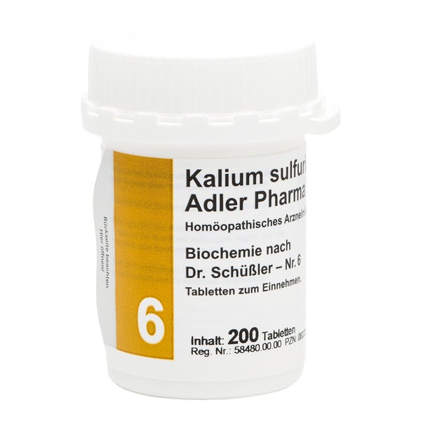 Biochemie Adler 6 Kalium sulfuricum D 6 200 St