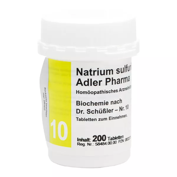 Biochemie Adler 10 Natrium sulfuricum D 200 St