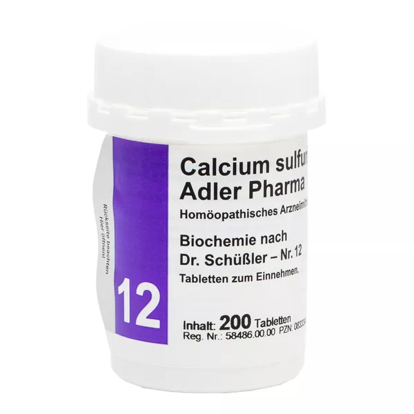 Biochemie Adler 12 Calcium sulfuricum D 200 St