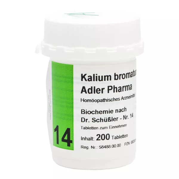Biochemie Adler 14 Kalium bromatum D 12 200 St