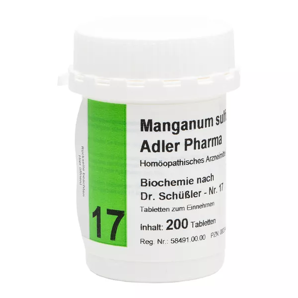 Biochemie Adler 17 Manganum sulfuricum D 200 St