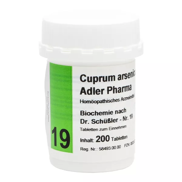 Biochemie Adler 19 Cuprum arsenicosum D 200 St