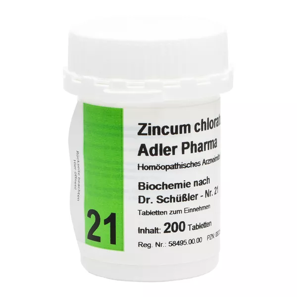Biochemie Adler 21 Zincum chloratum D 12 200 St