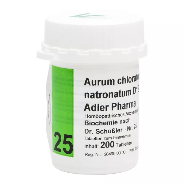 Biochemie Adler 25 Aurum chloratum natr. 200 St