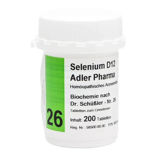 Biochemie Adler 26 Selenium D 12 Tablett 200 St