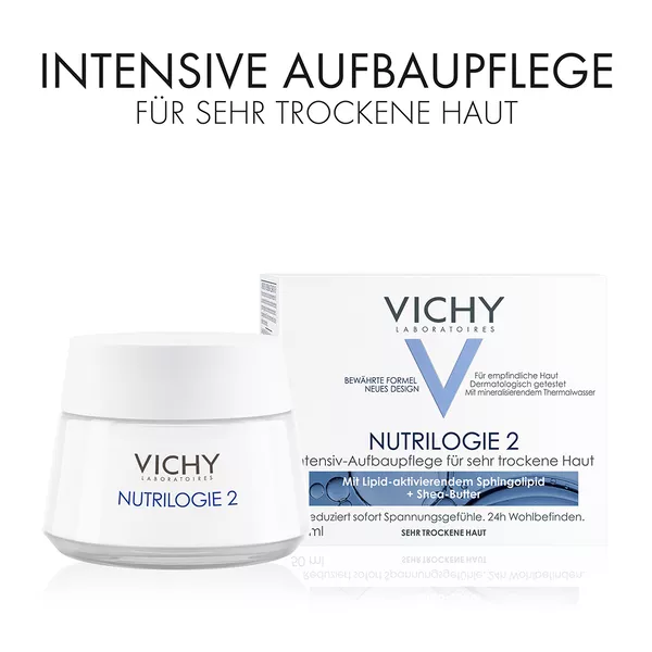 Vichy Nutrilogie 2 sehr trockene Haut, 50 ml