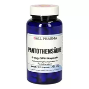 Pantothensäure 6 mg GPH Kapseln, 120 St.