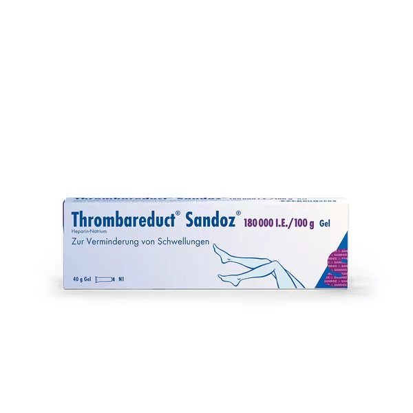 Thrombareduct Sandoz 180.000 I.E. Gel 40 g