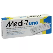 Produktabbildung: MEDI 7 uno Medikamentendosierer für 7 Tage 1 St