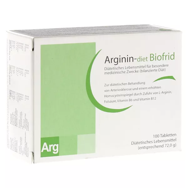 Arginin-diet Biofrid Tabletten 100 St