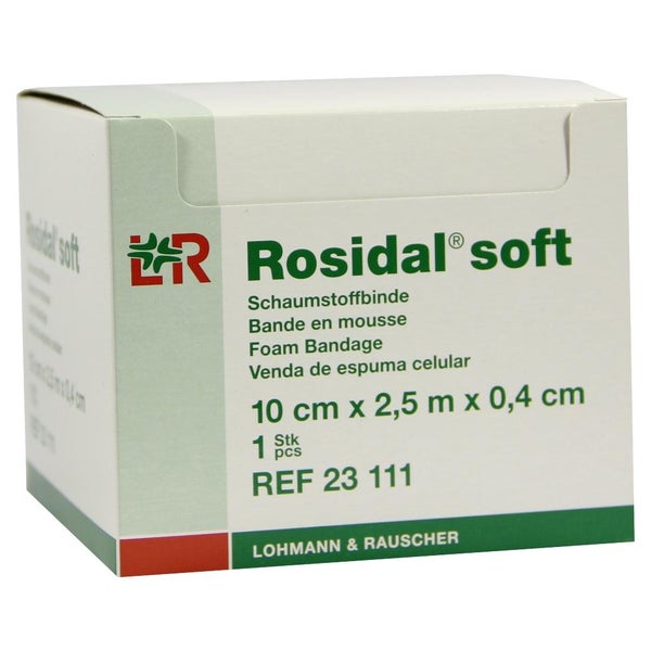 Rosidal Soft Binde 10x0,4 cmx2,5 m 1 St