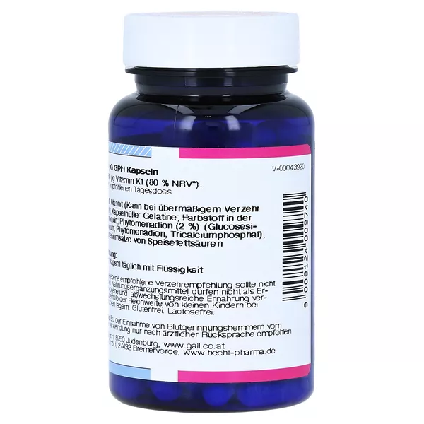 Vitamin K1 60 µg GPH Kapseln 90 St