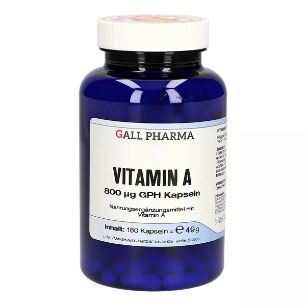 Vitamin A 800 µg GPH Kapseln