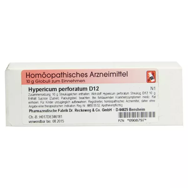 Hypericum D 12 Globuli 10 g