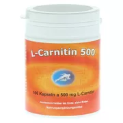 L-carnitin Kapseln 500 mg 100 St