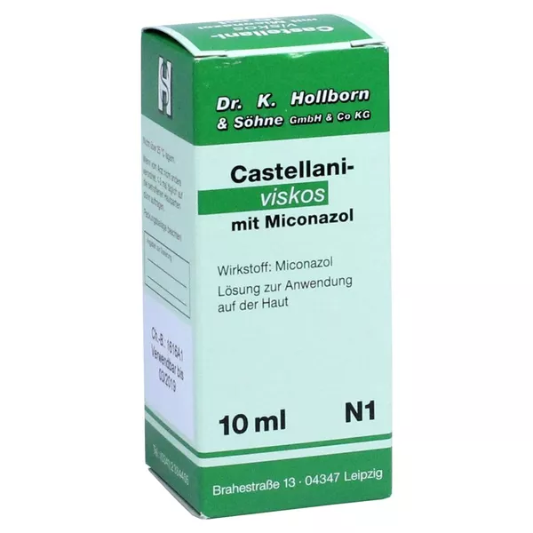 Castellani Viskos m. Miconazol Lösung 10 ml