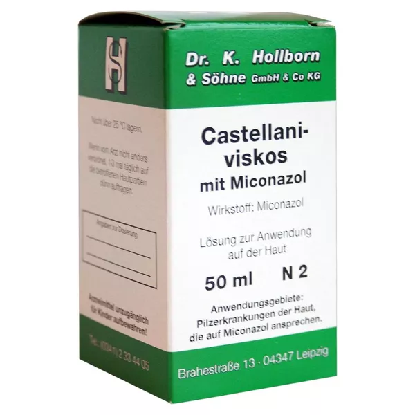 Castellani Viskos m. Miconazol Lösung 50 ml