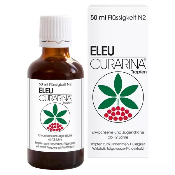 ELEU Curarina Tropfen 1ml Taigawurzel-Fl 50 ml
