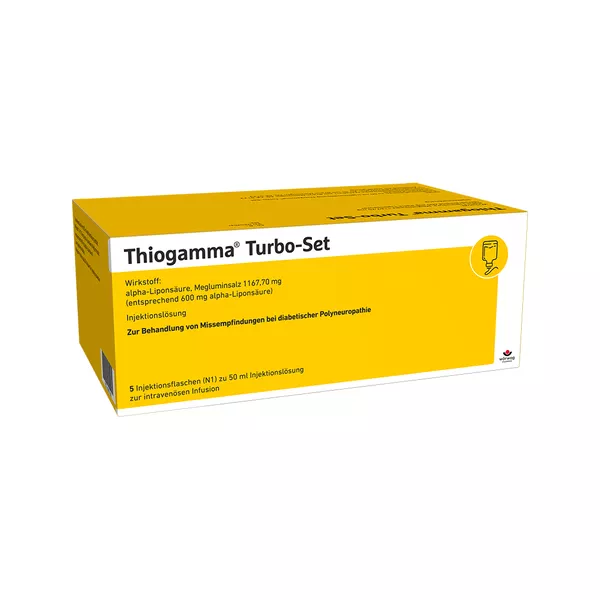 Thiogamma Turbo-Set 5X50 ml