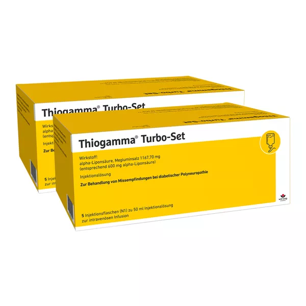 Thiogamma Turbo-Set 2X5X50 ml