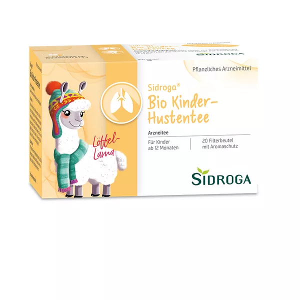 Sidroga Bio Kinder-Hustentee Filterbeutel, 20 x 1,5 g