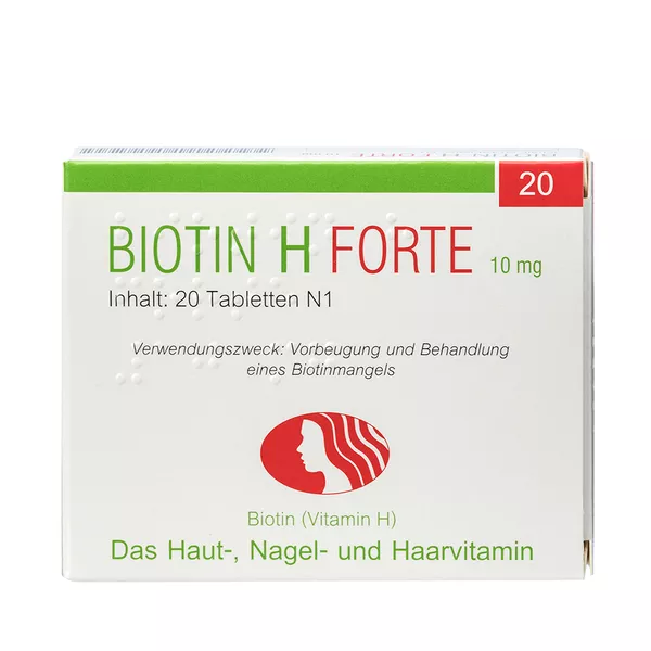 Biotin H forte 10 mg Tabletten 20 St