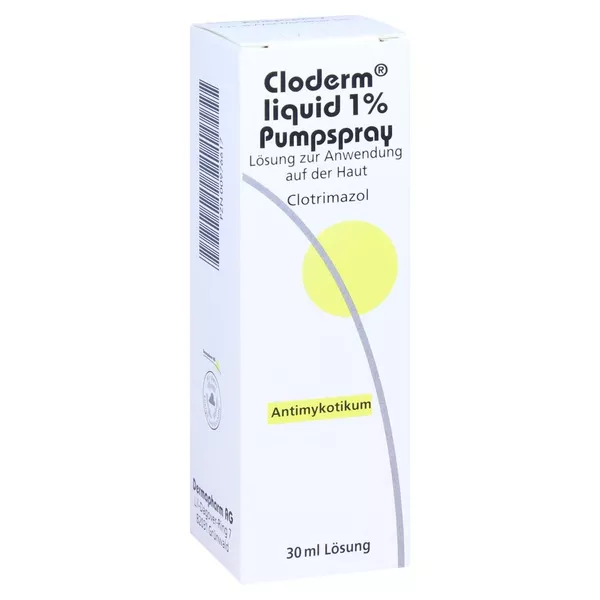 Cloderm Liquid 1% Pumpspray 30 ml