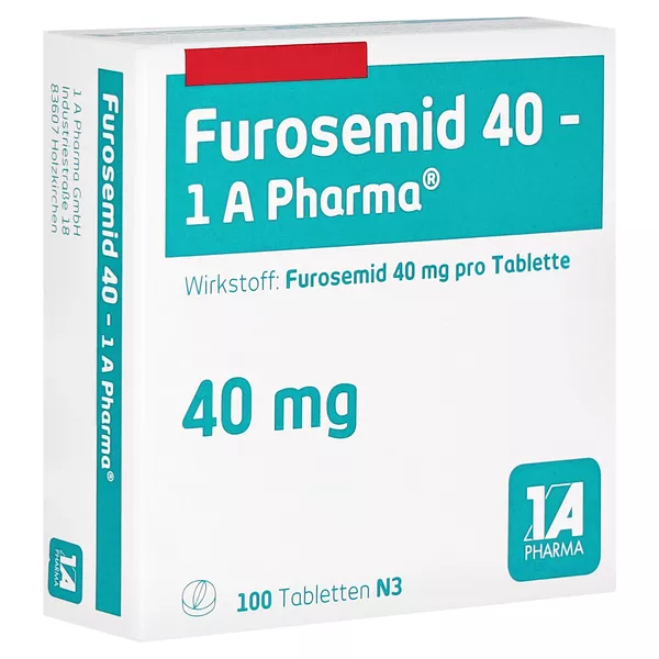 Furosemid 40-1a Pharma Tabletten 100 St