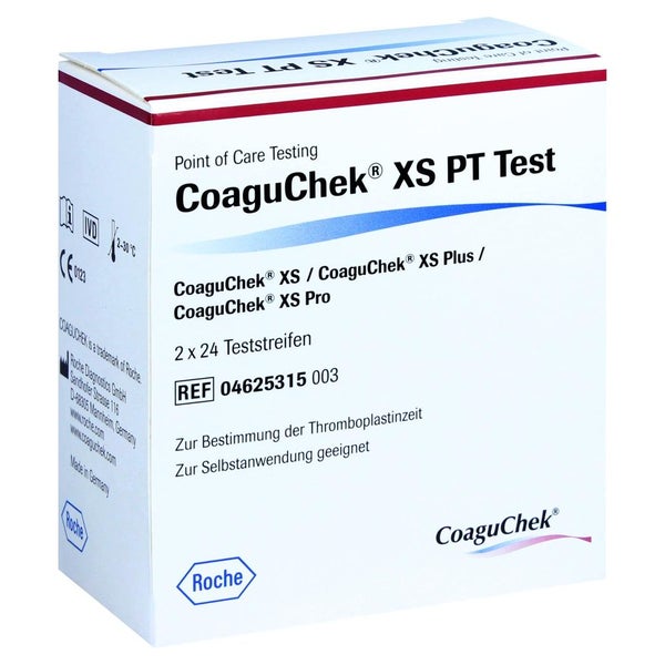 Coaguchek XS PT Test 2X24 St