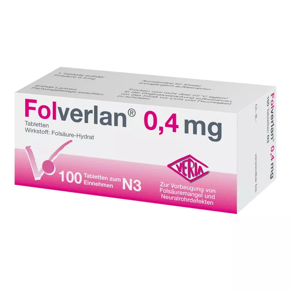 Folverlan 0,4 mg Tabletten 100 St