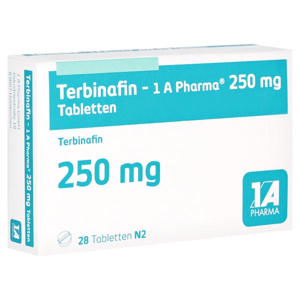 Terbinafin-1a Pharma 250 mg Tabletten 28 St