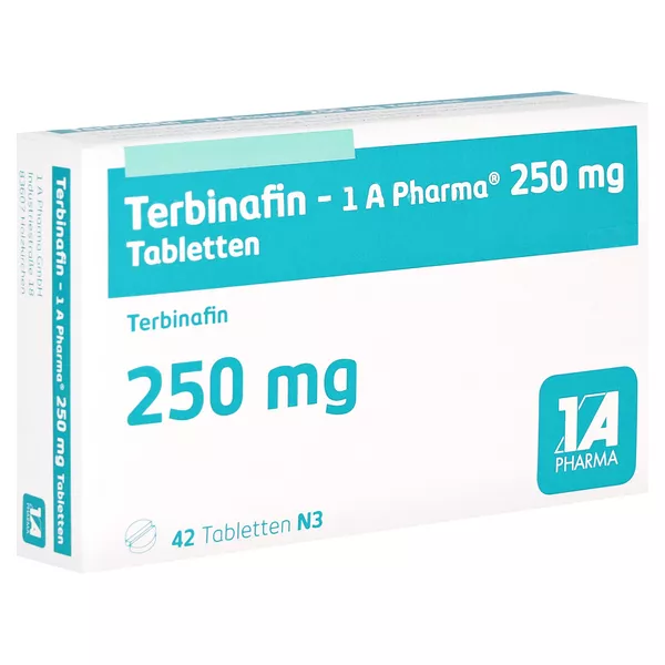 Terbinafin-1a Pharma 250 mg Tabletten 42 St