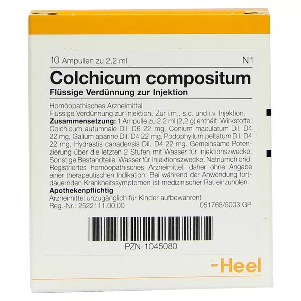 Colchicum Compositum Ampullen 10 St