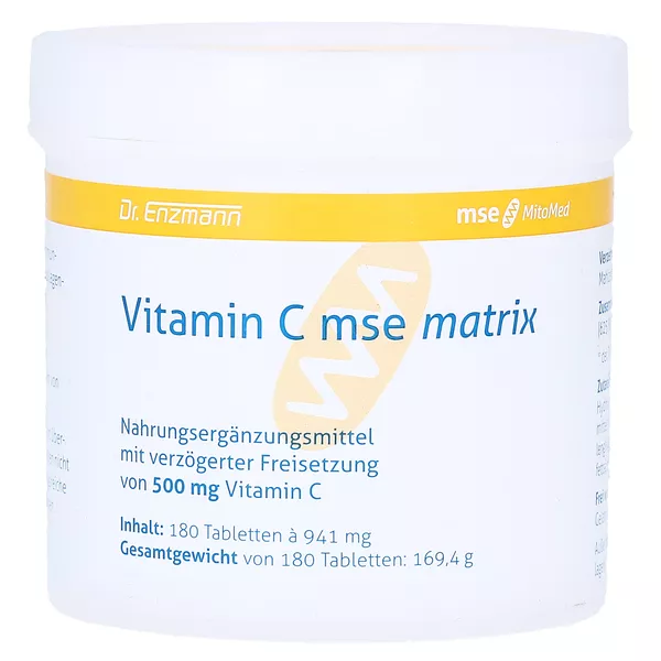 Vitamin C MSE Matrix Tabletten 180 St