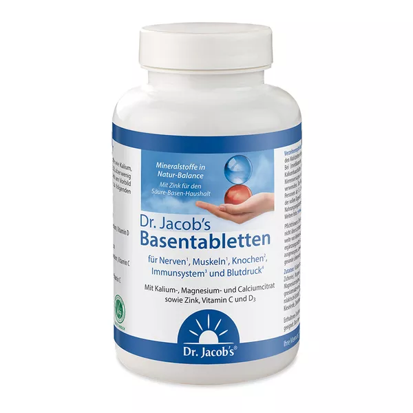 Dr. Jacob's Basentabletten Basen-Citrat-Mineralstoffe 250 St