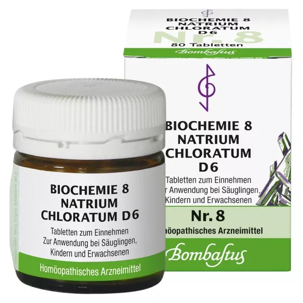 Biochemie 8 Natrium chloratum D 6 Tablet 80 St