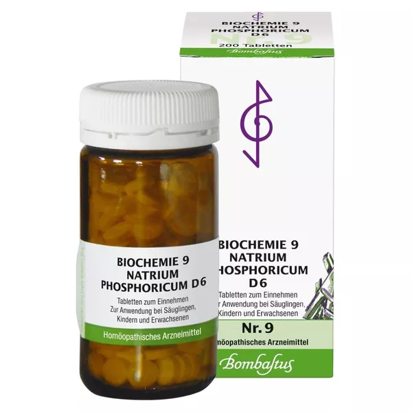 Biochemie 9 Natrium phosphoricum D 6 Tab 200 St