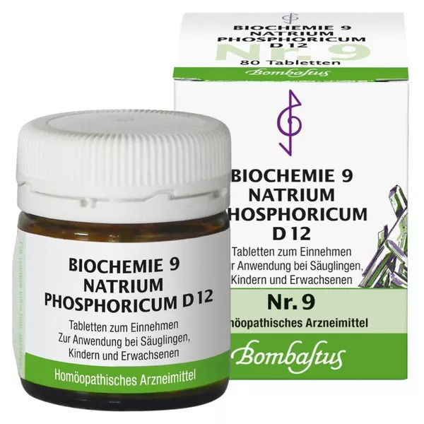 Biochemie 9 Natrium phosphoricum D 12 Ta 80 St