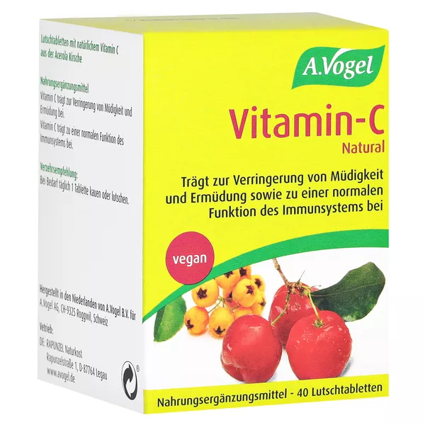 Vitamin C Lutschtabletten A.Vogel 40 St