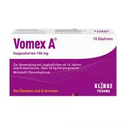 Produktabbildung: Vomex A® Suppositorien 150 mg