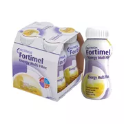 Produktabbildung: Fortimel Energy Multi Fibre Trinknahrung Vanille 4X200 ml