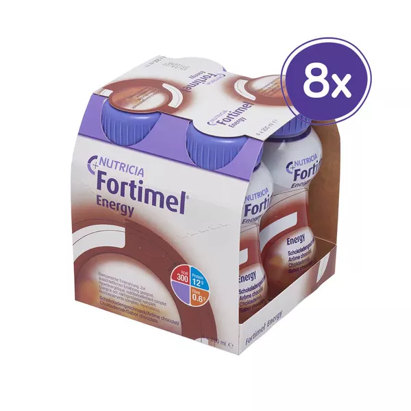 Fortimel Energy Schokoladengeschmack 8X4X200 ml